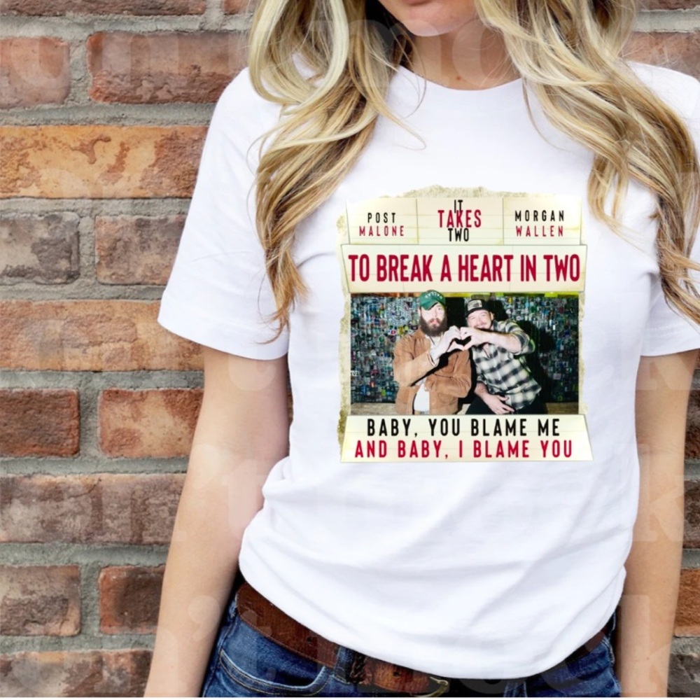 Morgan wallen and posty tshirt